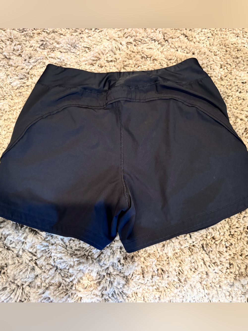 Lands’ End Black Athletic Shorts